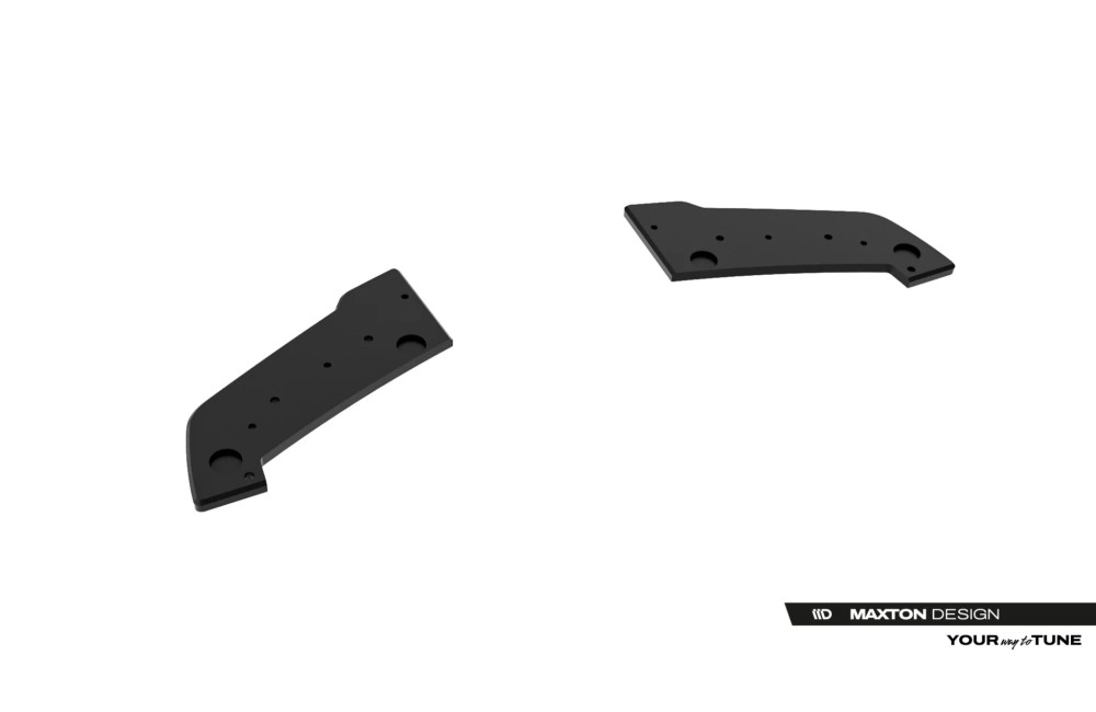 Street Pro Rear Side Splitters Toyota GR Yaris Mk4 Facelift
