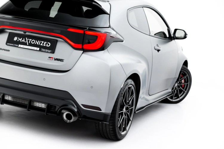 Street Pro Πίσω Πλευρικά Splitters Toyota GR Yaris Mk4 Facelift