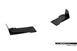 Street Pro Rear Side Splitters + Flaps Toyota GR Yaris Mk4 Facelift