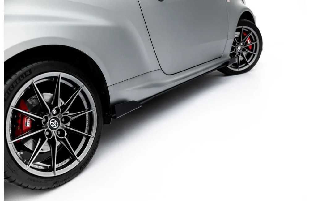 Street Pro Side Skirts Diffusers + Flaps Toyota GR Yaris Mk4 Facelift