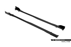 Street Pro Side Skirts Diffusers + Flaps Toyota GR Yaris Mk4 Facelift