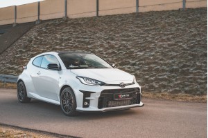 Street Pro Front Splitter Toyota GR Yaris Mk4 - Black