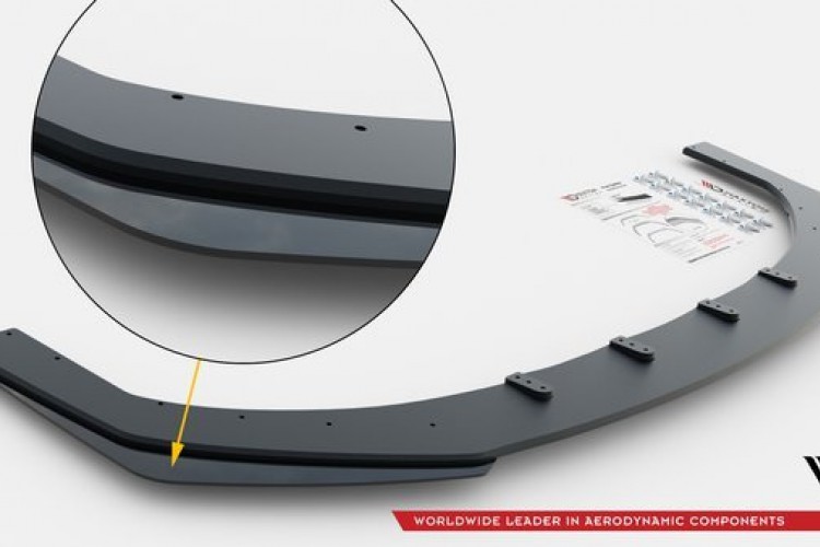 Street Pro Μπροστινός Splitter + Flaps Toyota GR Yaris Mk4