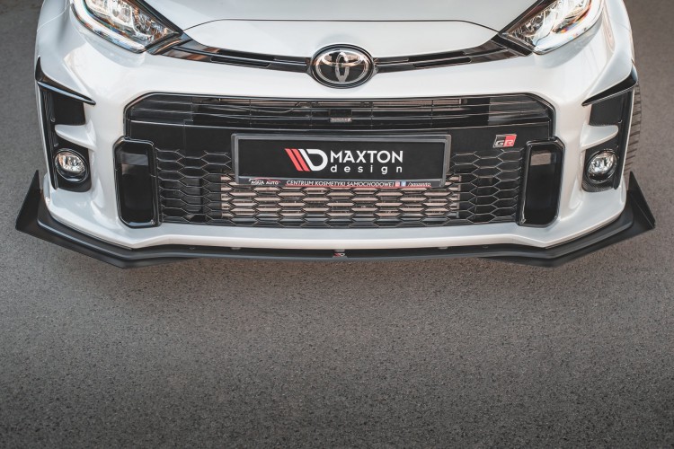 Street Pro Μπροστινός Splitter + Flaps Toyota GR Yaris Mk4