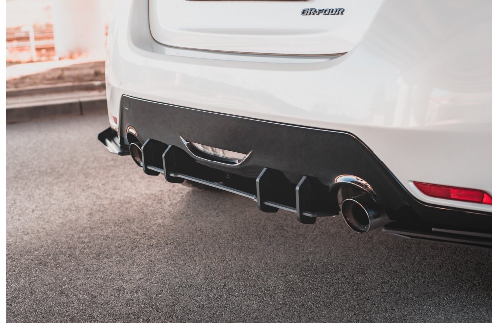 Racing Durability Rear Diffuser Toyota GR Yaris Mk4 - Black