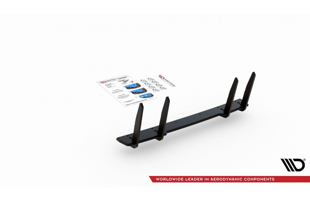 Racing Durability Rear Diffuser Toyota GR Yaris Mk4 - Black