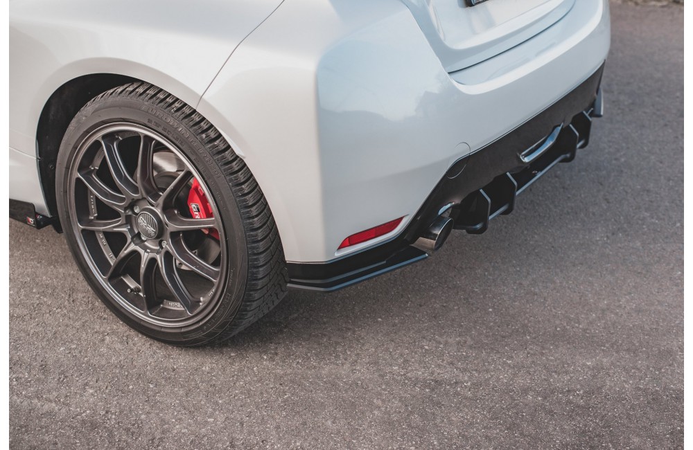 Street Pro Rear Side Splitters Toyota GR Yaris Mk4 - Black Street Pro Rear Side Splitters Toyota GR Yaris Mk4 - Black
