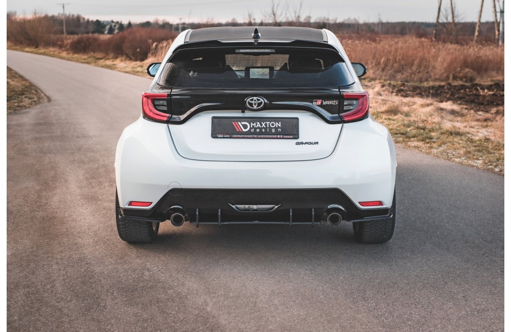 Street Pro Rear Side Splitters Toyota GR Yaris Mk4 - Black Street Pro Rear Side Splitters Toyota GR Yaris Mk4 - Black