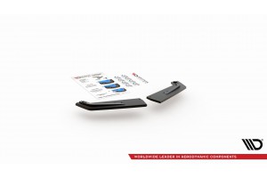 Street Pro Rear Side Splitters Toyota GR Yaris Mk4 - Black Street Pro Rear Side Splitters Toyota GR Yaris Mk4 - Black