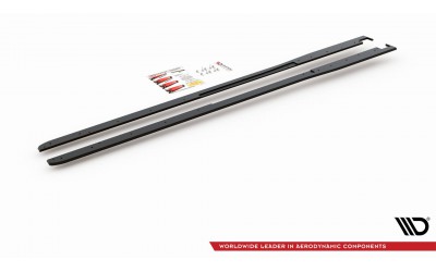 Street Pro Side Skirts Diffusers Toyota GR Yaris Mk4 - Black
