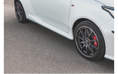 Street Pro Side Skirts Diffusers Toyota GR Yaris Mk4 - Black