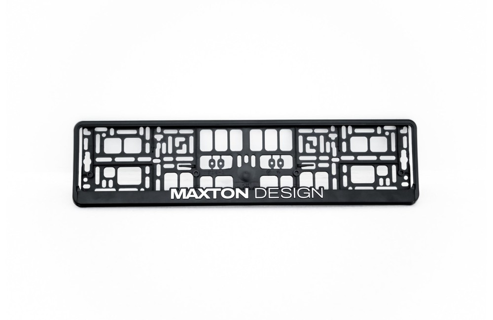 LICENSE PLATE FRAMES MAXTON