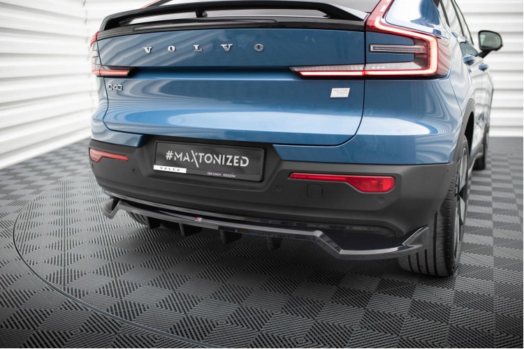Πίσω Splitter (με κατακόρυφες ράβδους) Volvo C40 Mk1
