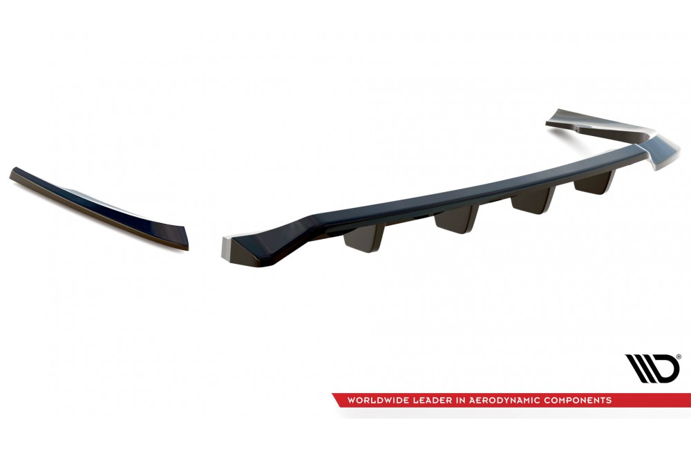 Rear Splitter (with vertical bars) Volvo C70 Mk1