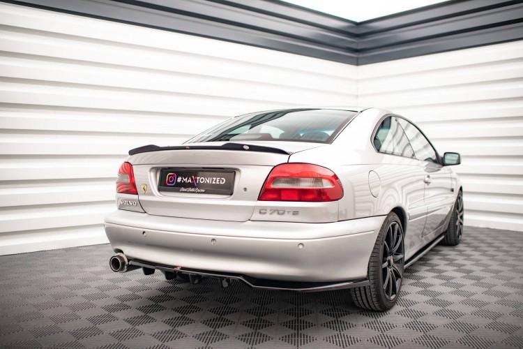 Πίσω Splitter (με κάθετες ράβδους) Volvo C70 Mk1