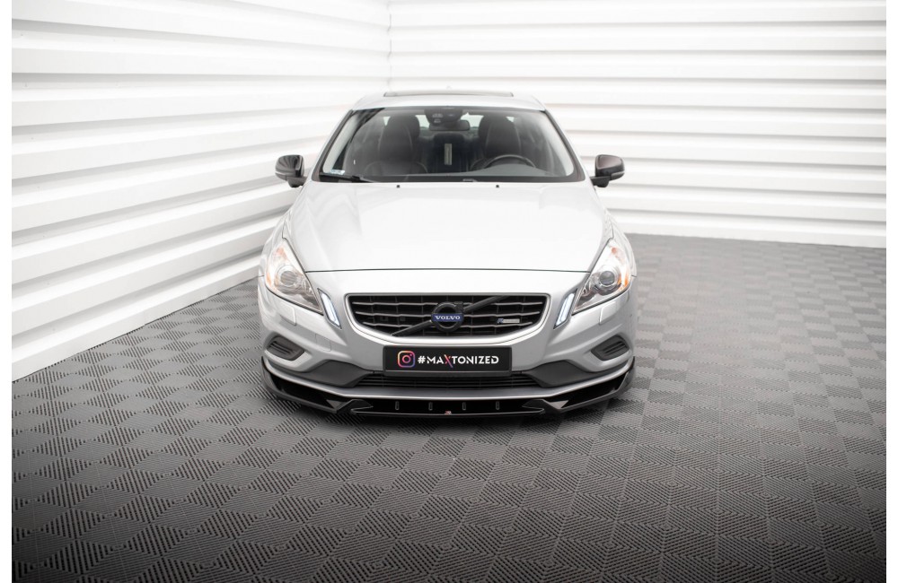 Front Splitter V.1 Volvo S60 R-Design Mk2