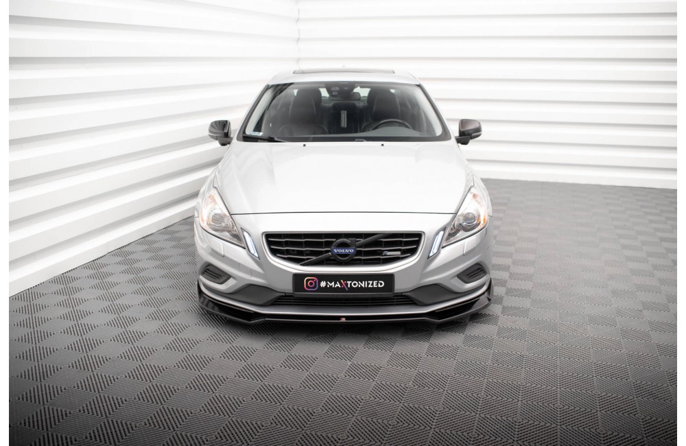 Front Splitter V.2 Volvo S60 R-Design Mk2