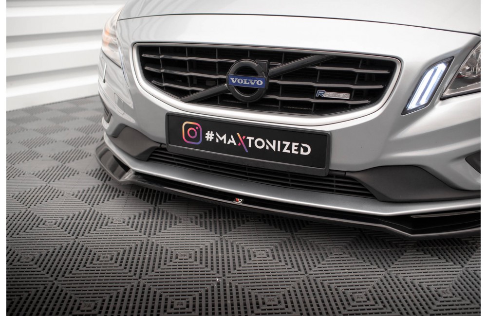 Front Splitter V.2 Volvo S60 R-Design Mk2