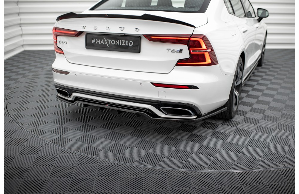 Rear Splitter (with vertical bars) Volvo S60/V60 R-Design Mk3