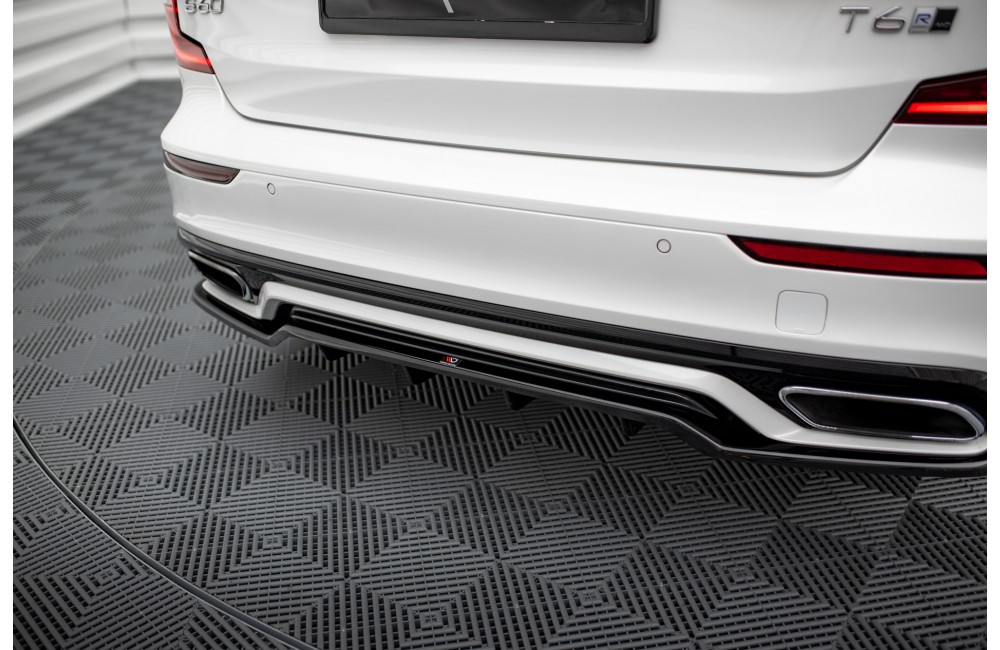 Rear Splitter (with vertical bars) Volvo S60/V60 R-Design Mk3