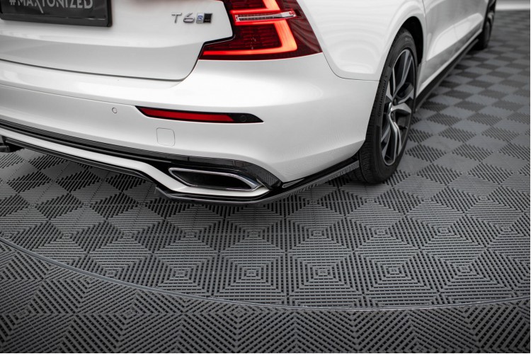Πίσω Πλευρικοί Splitters Volvo S60/V60 R-Design Mk3