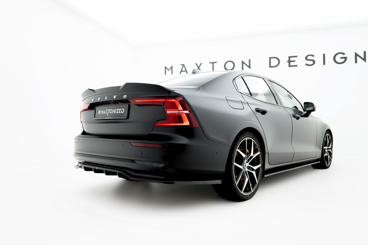Πίσω Splitter (με κατακόρυφες ράβδους) Volvo S60/V60 R-Design Mk3