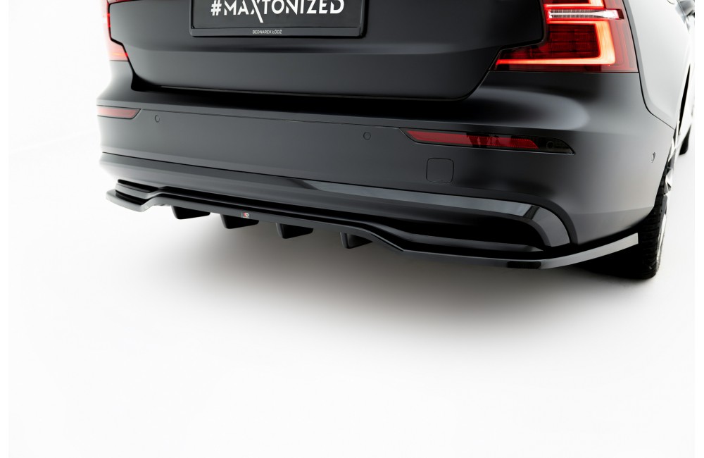 Rear Splitter (with vertical bars) Volvo S60/V60 R-Design Mk3