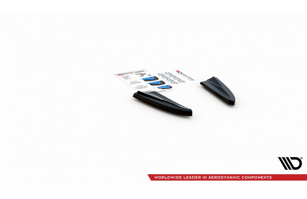 Rear Side Splitters Volvo V40