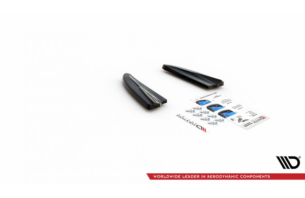 Rear Side Splitters Volvo V40