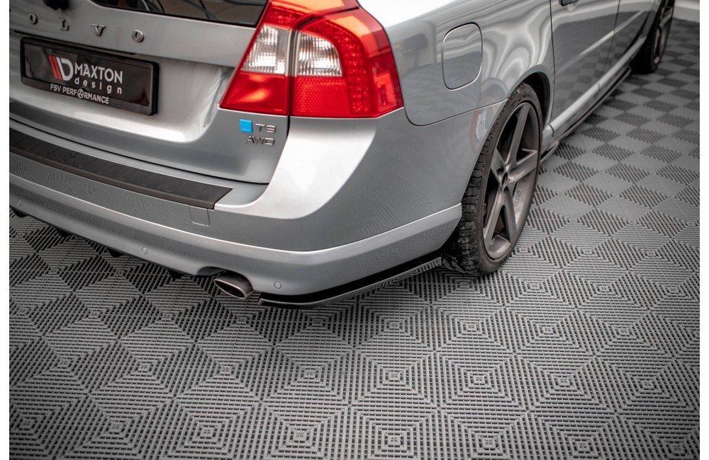 Rear Side Splitters Volvo V70 Mk3