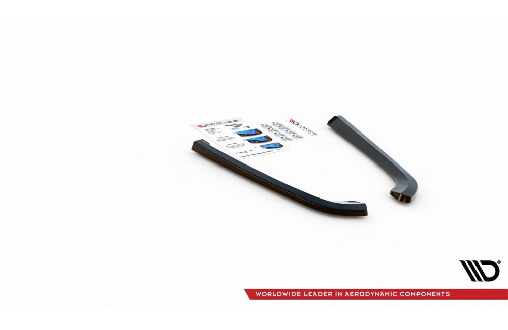Rear Side Splitters Volvo V70 Mk3