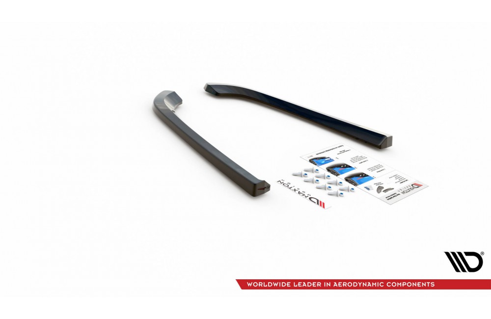 Rear Side Splitters Volvo V70 Mk3