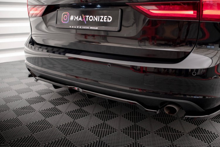 Πίσω Splitter (με κατακόρυφες ράβδους) V.2 Volvo V90 Mk2