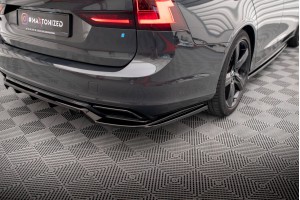 Rear Splitter (with vertical bars) Volvo V90 / S90 R-Design Mk2