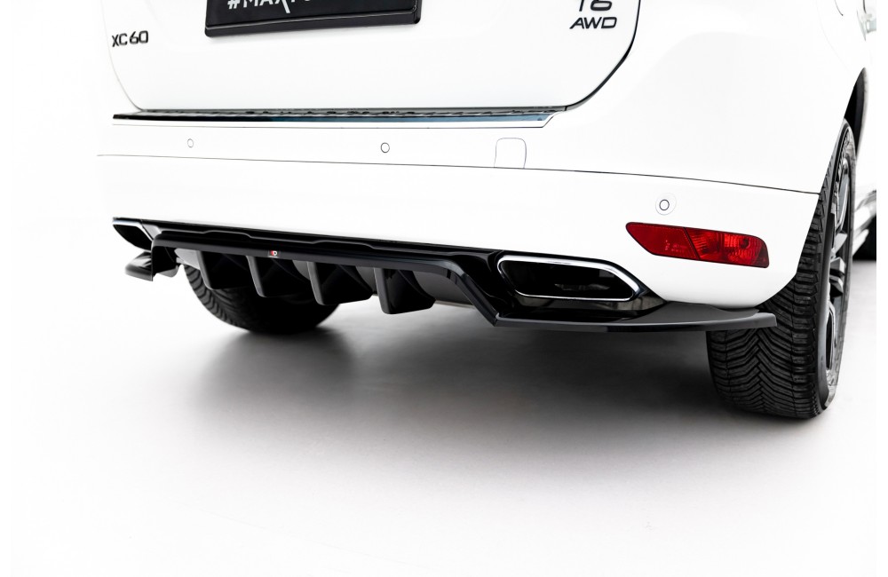Rear Splitter (with vertical bars) Volvo XC60 Mk1 Facelift