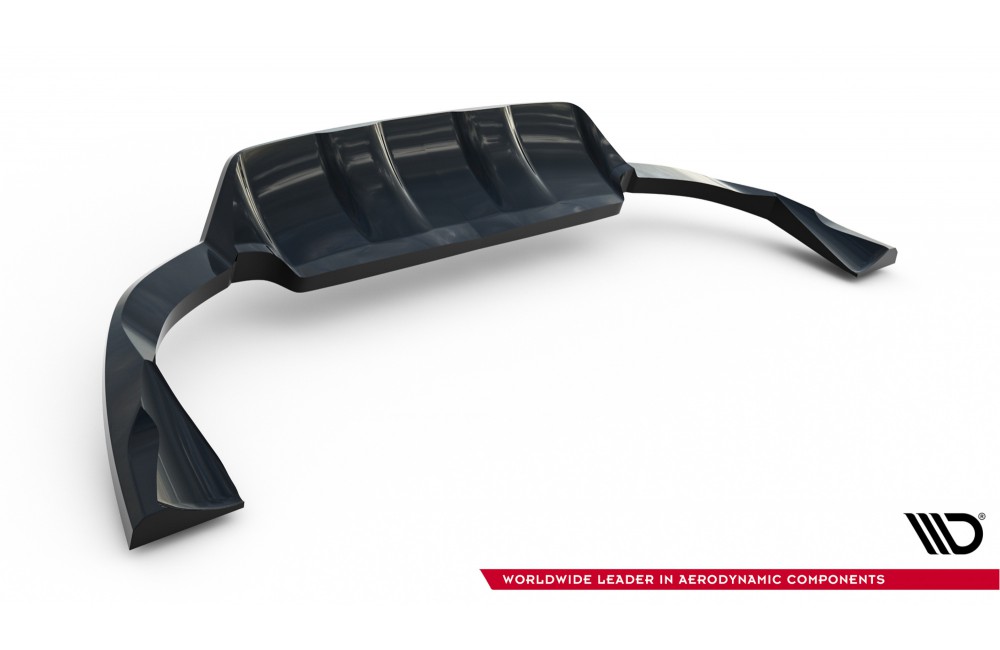 Rear Splitter (with vertical bars) Volvo XC60 Mk1 Facelift