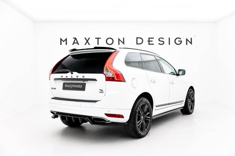 Οπίσθιο Splitter (με κατακόρυφες ράβδους) Volvo XC60 Mk1 Facelift