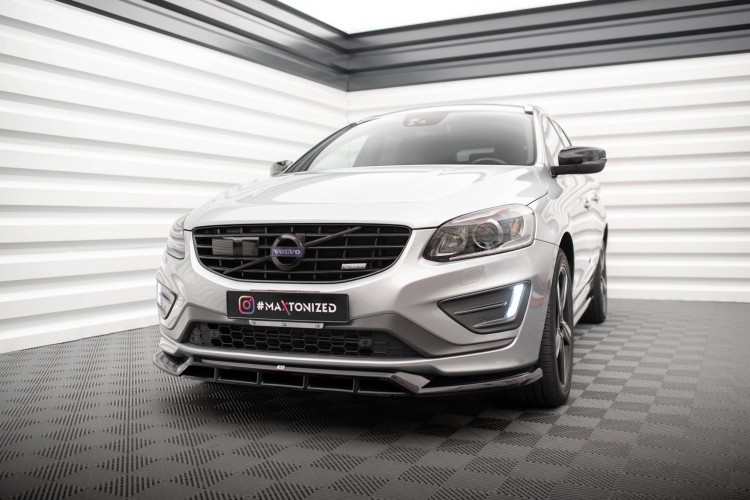 Μπροστινός splitter Volvo XC60 R-Design Mk1 Facelift
