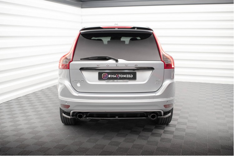 Πίσω splitter για Volvo XC60 R-Design Mk1 Facelift