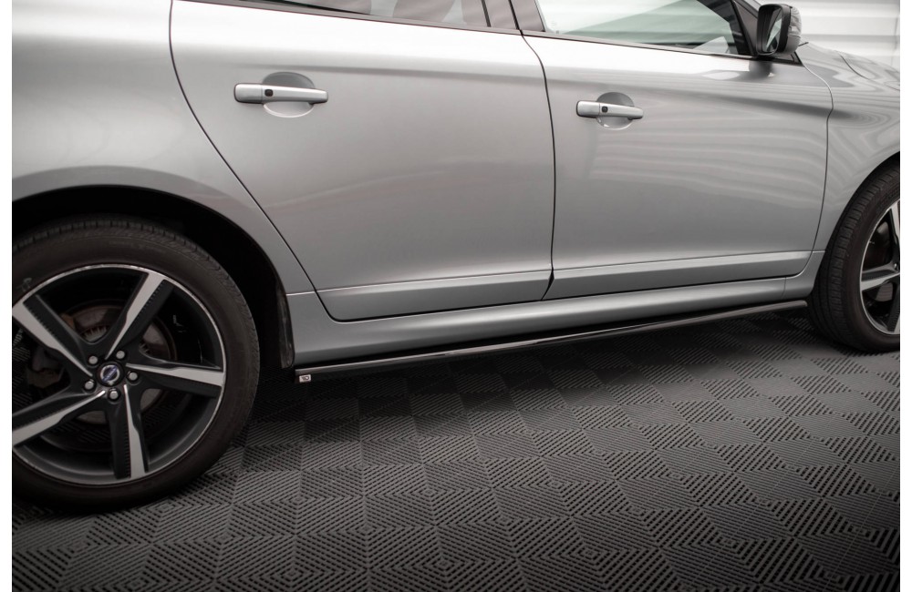 Side Skirts Diffusers Volvo XC60 R-Design Mk1 Facelift Side Skirts Diffusers Volvo XC60 R-Design Mk1 Facelift