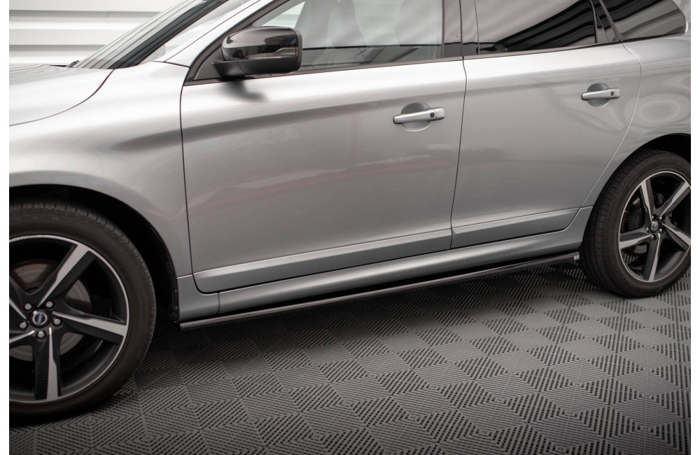 Side Skirts Diffusers Volvo XC60 R-Design Mk1 Facelift Side Skirts Diffusers Volvo XC60 R-Design Mk1 Facelift