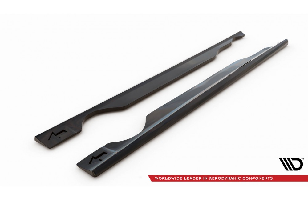 Side Skirts Diffusers Volvo XC60 R-Design Mk1 Facelift Side Skirts Diffusers Volvo XC60 R-Design Mk1 Facelift