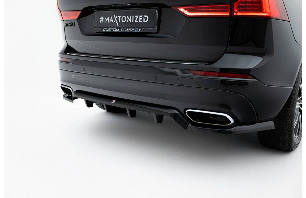 Rear Splitter (with vertical bars) Volvo XC60 Mk2