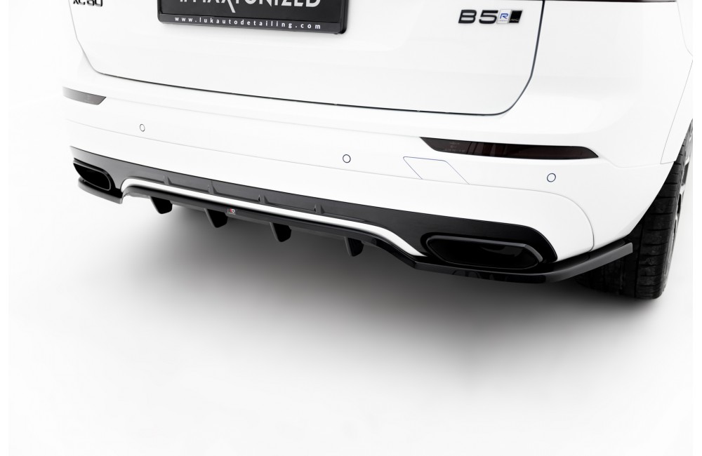 Rear Splitter (with vertical bars) Volvo XC60 Mk2 R-Design