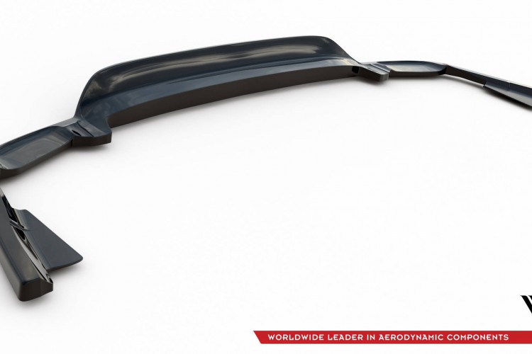 Πίσω Splitter (με κάθετες ράβδους) Volvo XC60 Mk2 R-Design