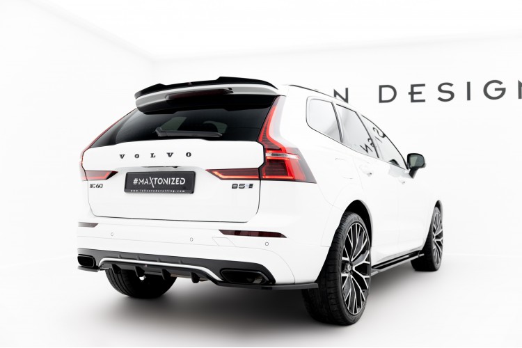 Πίσω Splitter (με κάθετες ράβδους) Volvo XC60 Mk2 R-Design