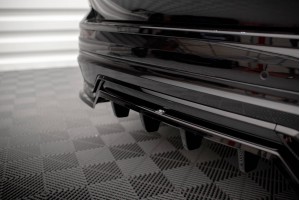 Rear Splitter (with vertical bars) Volvo XC60 R-Design Mk2 Facelift