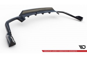 Rear Splitter (with vertical bars) Volvo XC60 R-Design Mk2 Facelift