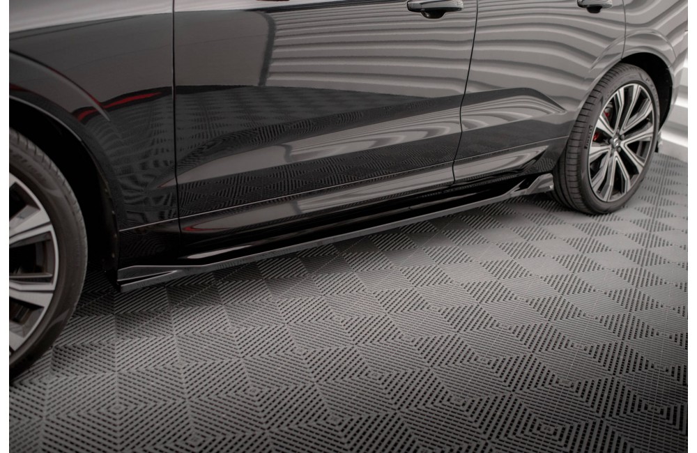Side Skirts Diffusers Volvo XC60 R-Design Mk2 Facelift Side Skirts Diffusers Volvo XC60 R-Design Mk2 Facelift