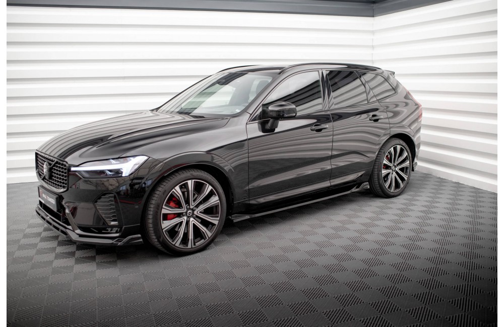 Side Skirts Diffusers Volvo XC60 R-Design Mk2 Facelift Side Skirts Diffusers Volvo XC60 R-Design Mk2 Facelift